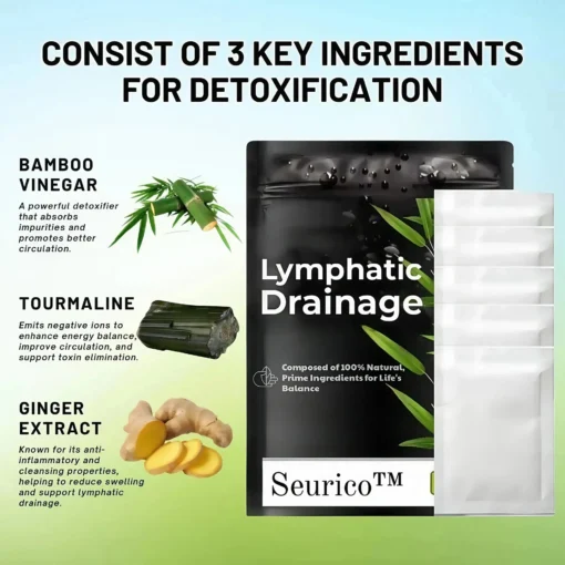 Seurico™ Lymphatic Drainage Revitalizing Foot Patches