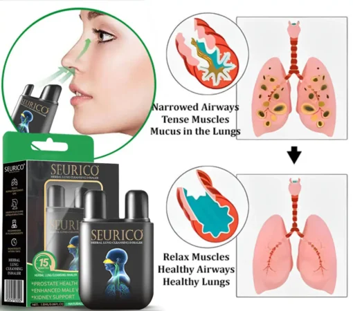 Seurico™ herbal lung cleansing inhaler Inhaler