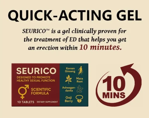 SEURICO™ – Botanical Strength for Men’s