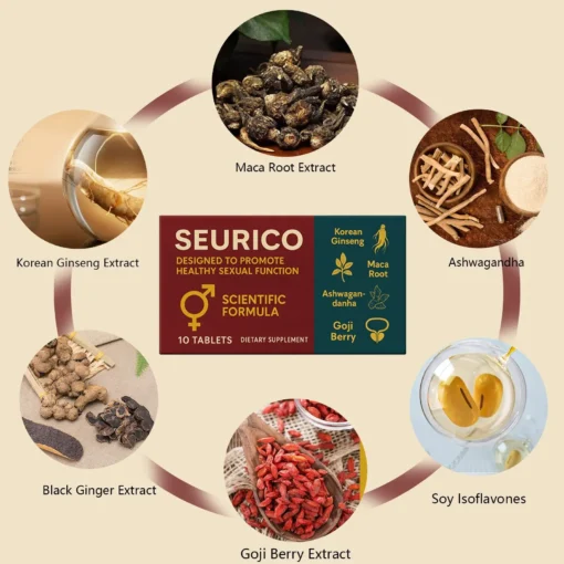 SEURICO™ – Botanical Strength for Men’s