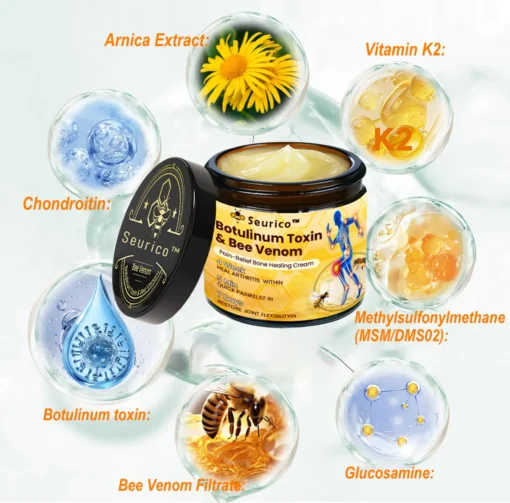 Seurico™ Botulinum Toxin & Bee Venom Pain-Relief Bone Healing Cream