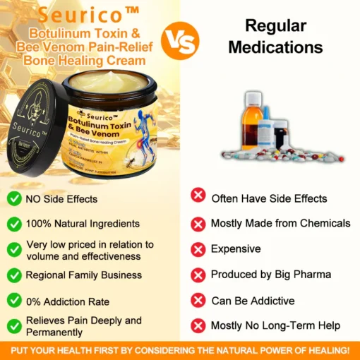 Seurico™ Botulinum Toxin & Bee Venom Pain-Relief Bone Healing Cream