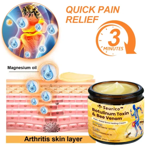 Seurico™ Botulinum Toxin & Bee Venom Pain-Relief Bone Healing Cream