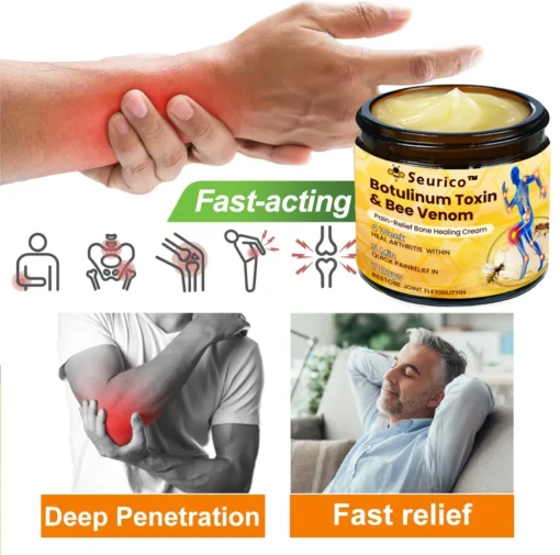 Seurico™ Botulinum Toxin & Bee Venom Pain-Relief Bone Healing Cream