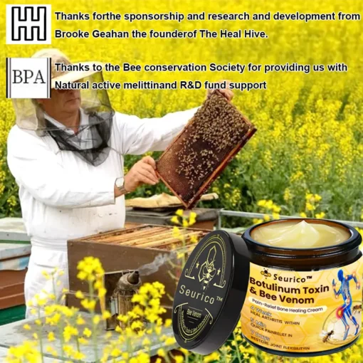 Seurico™ Botulinum Toxin & Bee Venom Pain-Relief Bone Healing Cream