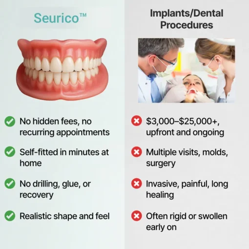 Seurico™ SnapPerfect Dentures