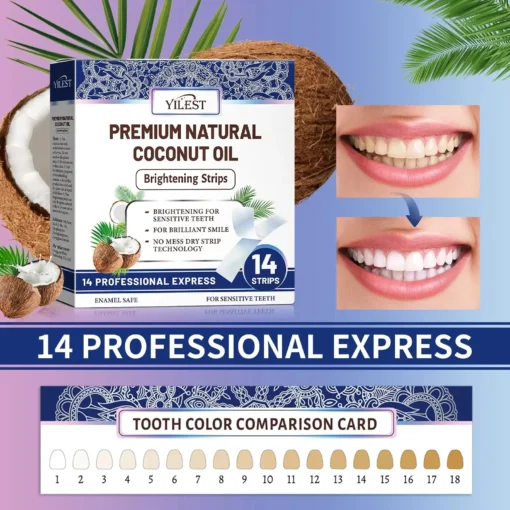 Seurico™ Coconut Oil Whitening Strips