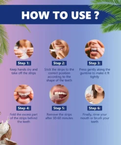 Seurico™ Coconut Oil Whitening Strips
