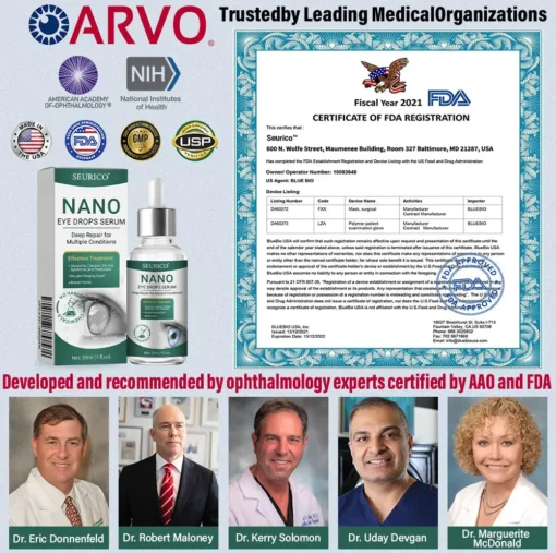 Seurico™ Nano Eye Drops Serum
