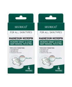 Seurico™ Magnesium MicroPin Target & Clear Wart Removal Patch