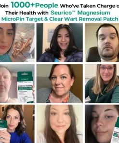Seurico™ Magnesium MicroPin Target & Clear Wart Removal Patch