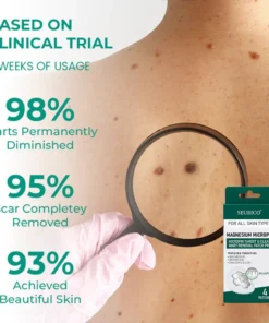 Seurico™ Magnesium MicroPin Target & Clear Wart Removal Patch