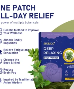 Seurico™ Deep Relaxing Foot Patches