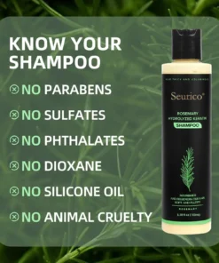 Seurico Organic Rosemary Hair Growth Shampoo & Hair Conditioner