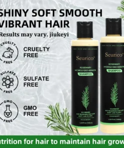 Seurico Organic Rosemary Hair Growth Shampoo & Hair Conditioner