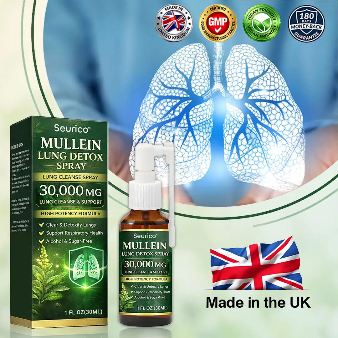 Seurico® Advanced Botanical Mullein Lung Detox Spray