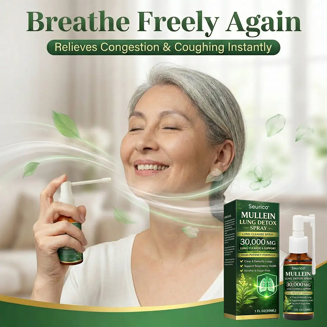 Seurico® Advanced Botanical Mullein Lung Detox Spray