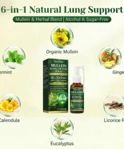 Seurico® Advanced Botanical Mullein Lung Detox Spray